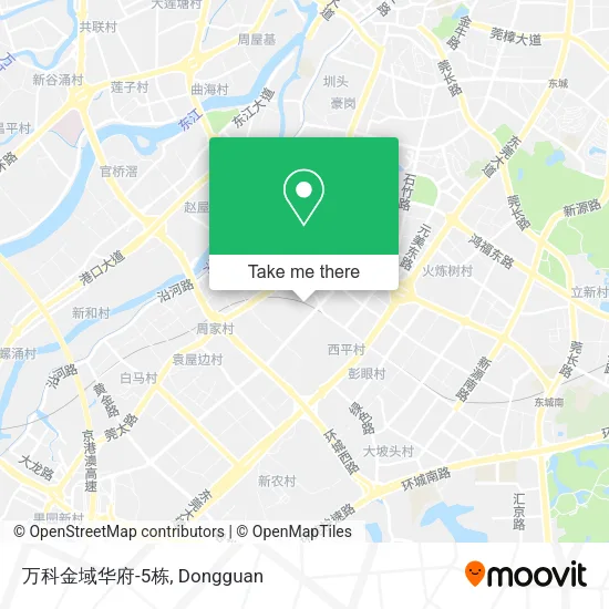 万科金域华府-5栋 map