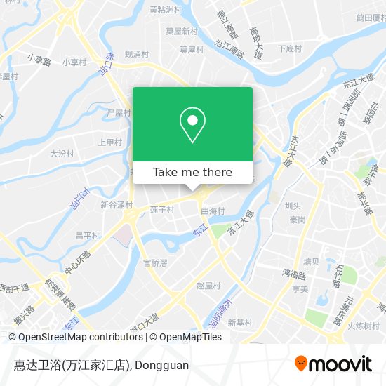 惠达卫浴(万江家汇店) map