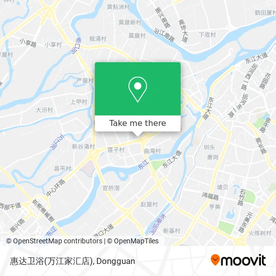 惠达卫浴(万江家汇店) map