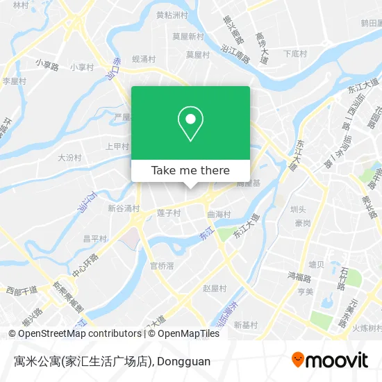 寓米公寓(家汇生活广场店) map