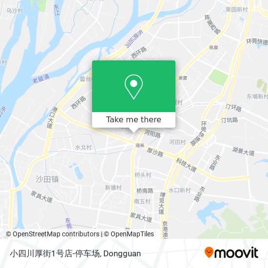 小四川厚街1号店-停车场 map