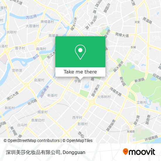 深圳美莎化妆品有限公司 map