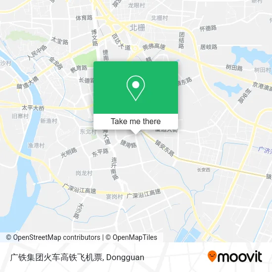 广铁集团火车高铁飞机票 map