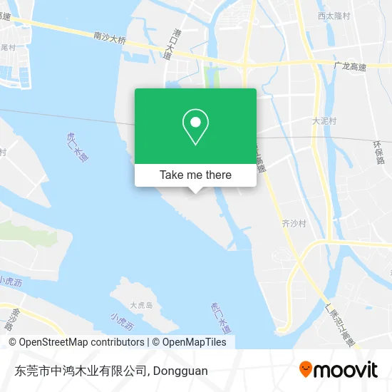 东莞市中鸿木业有限公司 map