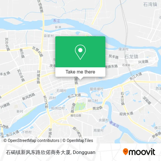 石碣镇新风东路欣偌商务大厦 map