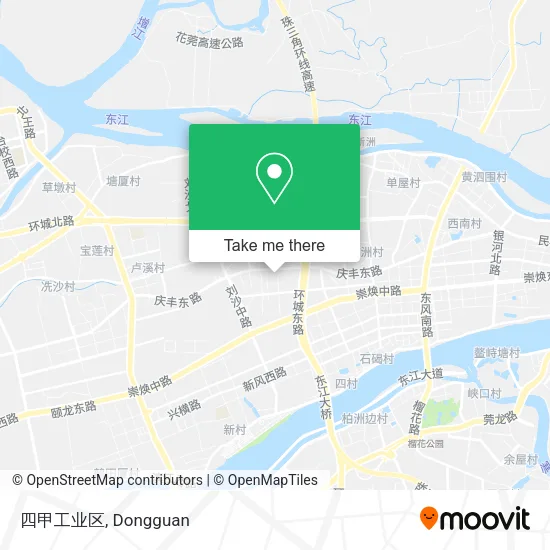 四甲工业区 map