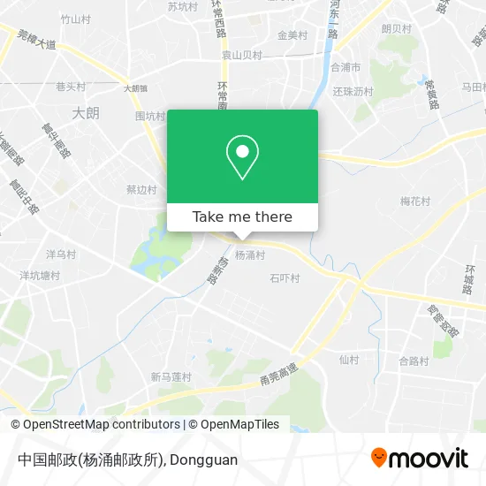 中国邮政(杨涌邮政所) map