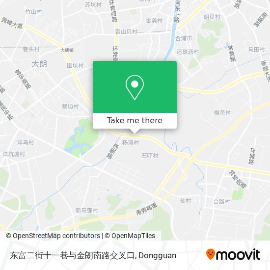 东富二街十一巷与金朗南路交叉口 map