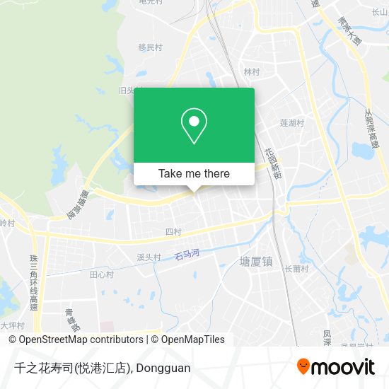 千之花寿司(悦港汇店) map