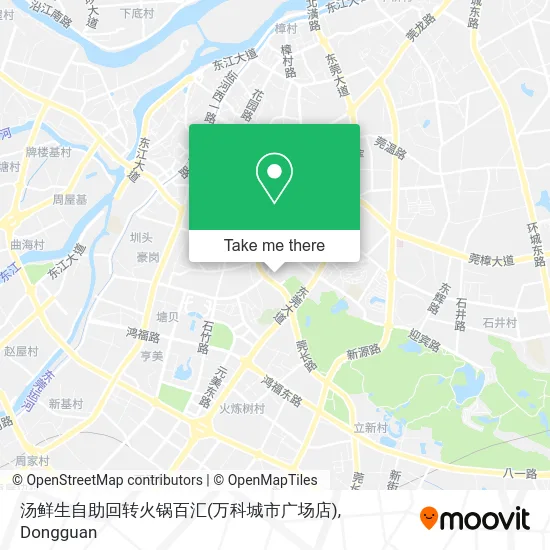 汤鲜生自助回转火锅百汇(万科城市广场店) map