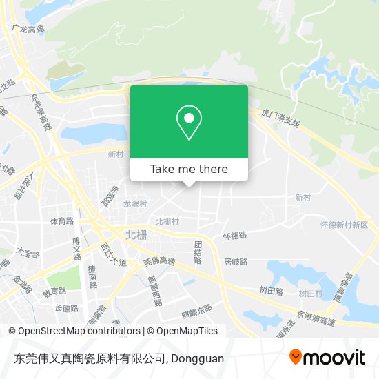 东莞伟又真陶瓷原料有限公司 map