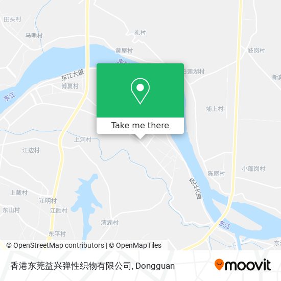 香港东莞益兴弹性织物有限公司 map
