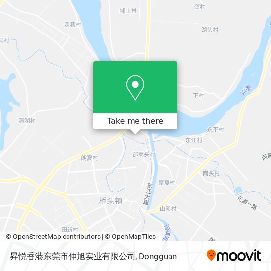 昇悦香港东莞市伸旭实业有限公司 map