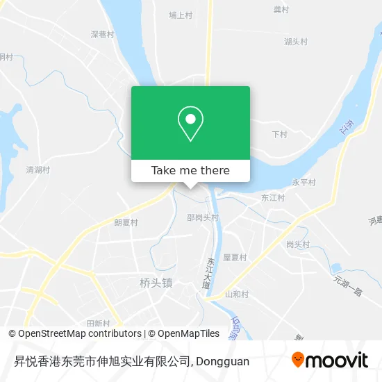 昇悦香港东莞市伸旭实业有限公司 map