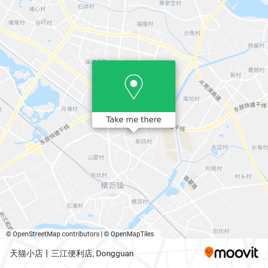 天猫小店丨三江便利店 map