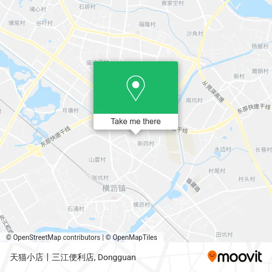 天猫小店丨三江便利店 map
