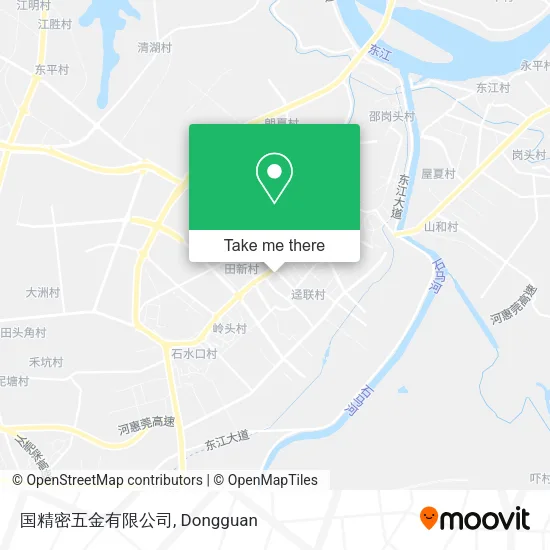 国精密五金有限公司 map