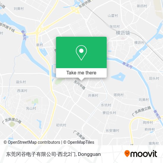 东莞冈谷电子有限公司-西北2门 map