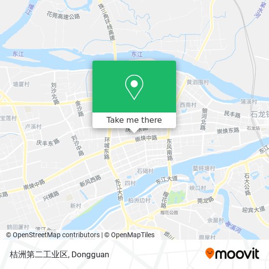 桔洲第二工业区 map