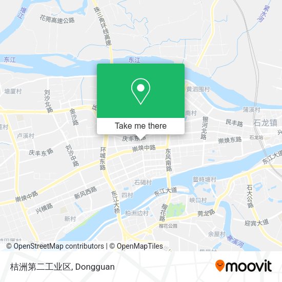 桔洲第二工业区 map