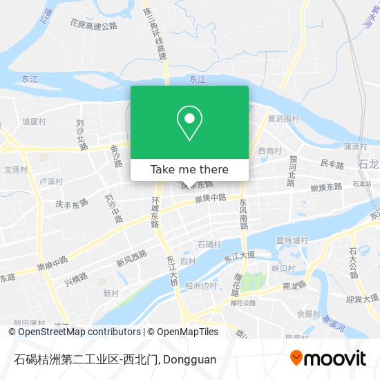 石碣桔洲第二工业区-西北门 map
