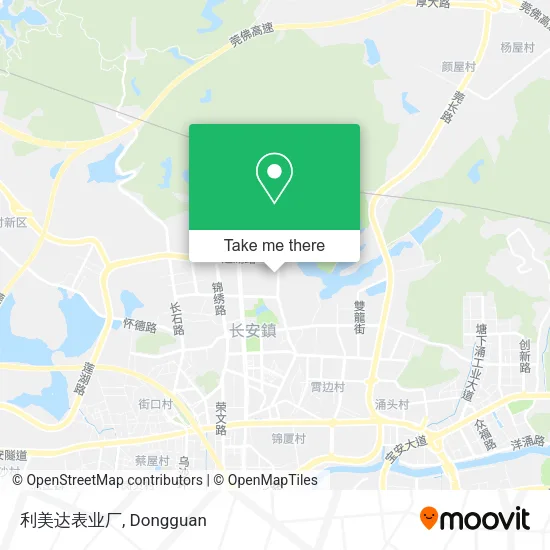 利美达表业厂 map