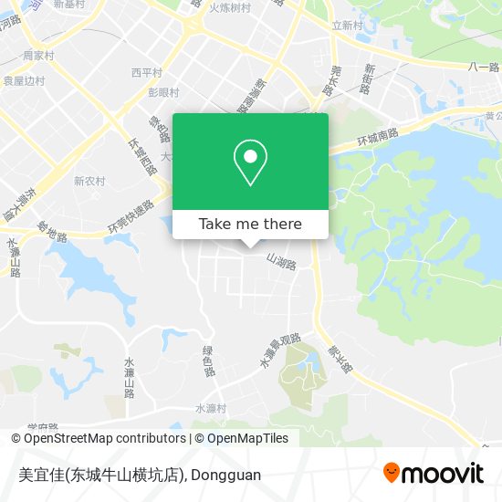 美宜佳(东城牛山横坑店) map