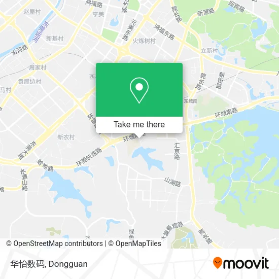 华怡数码 map