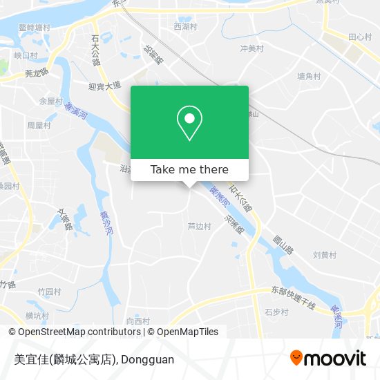 美宜佳(麟城公寓店) map