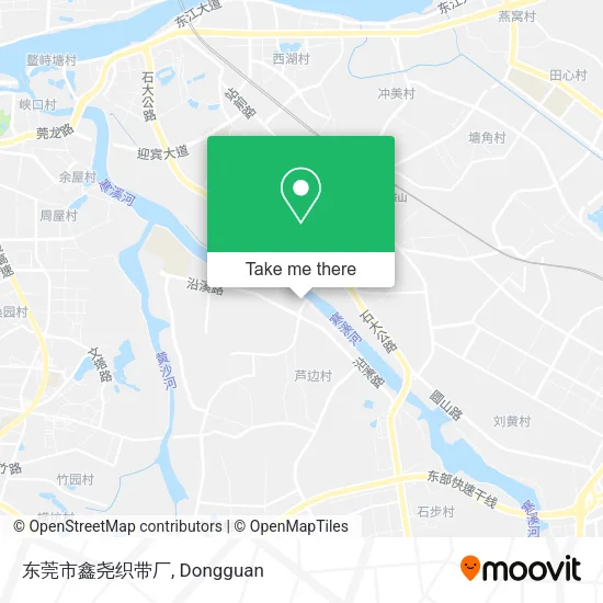 东莞市鑫尧织带厂 map