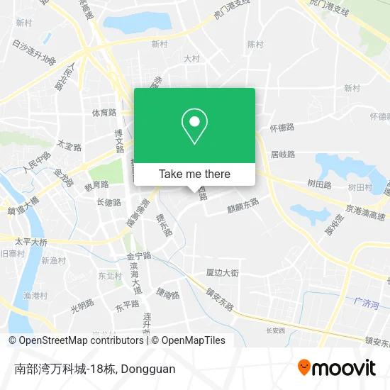 南部湾万科城-18栋 map