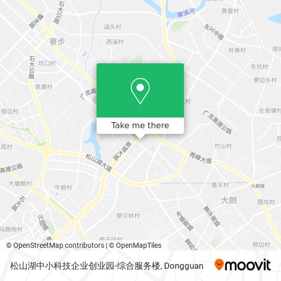 松山湖中小科技企业创业园-综合服务楼 map