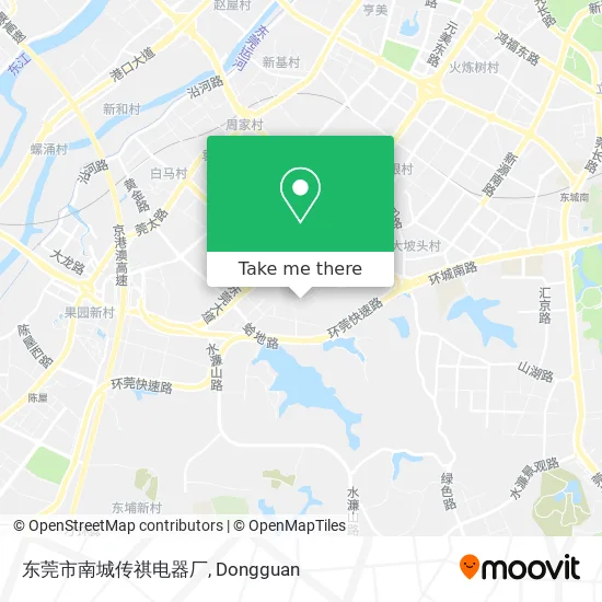 东莞市南城传祺电器厂 map