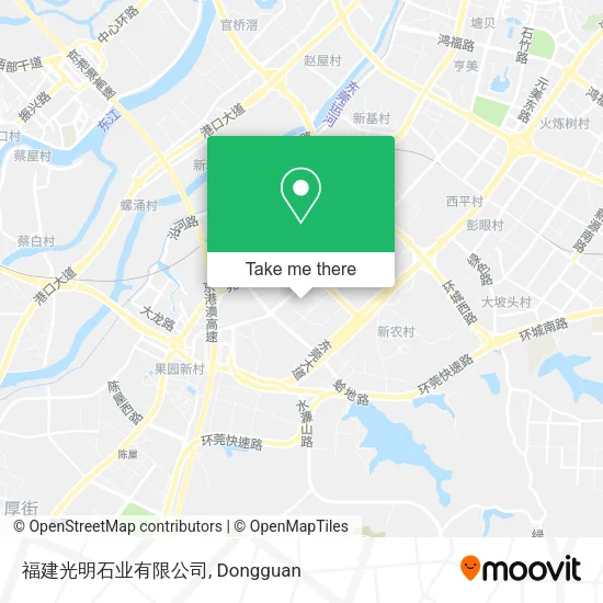 福建光明石业有限公司 map
