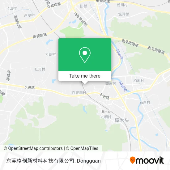 东莞格创新材料科技有限公司 map