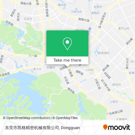东莞市凯格精密机械有限公司 map