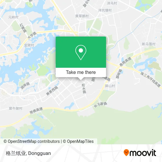 格兰纸业 map