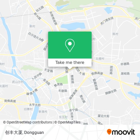 创丰大厦 map