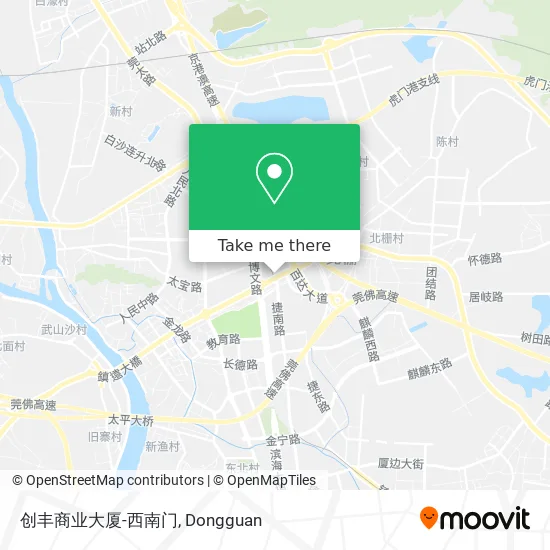创丰商业大厦-西南门 map