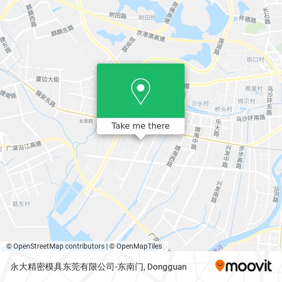 永大精密模具东莞有限公司-东南门 map