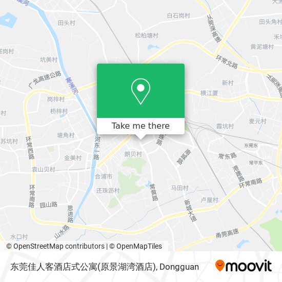 东莞佳人客酒店式公寓(原景湖湾酒店) map