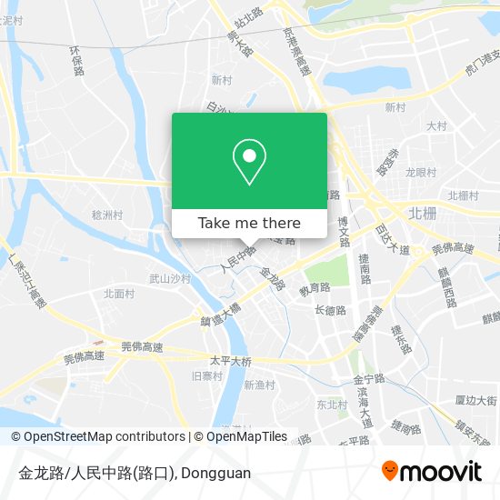 金龙路/人民中路(路口) map
