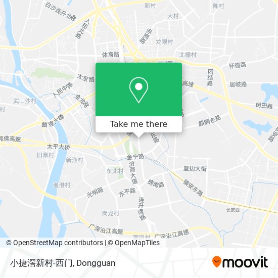 小捷滘新村-西门 map