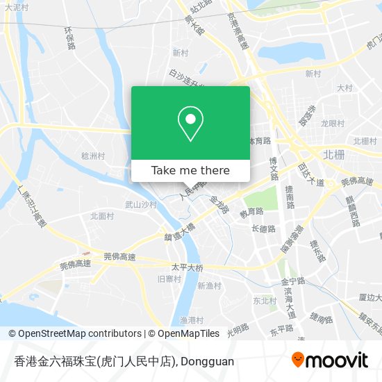 香港金六福珠宝(虎门人民中店) map