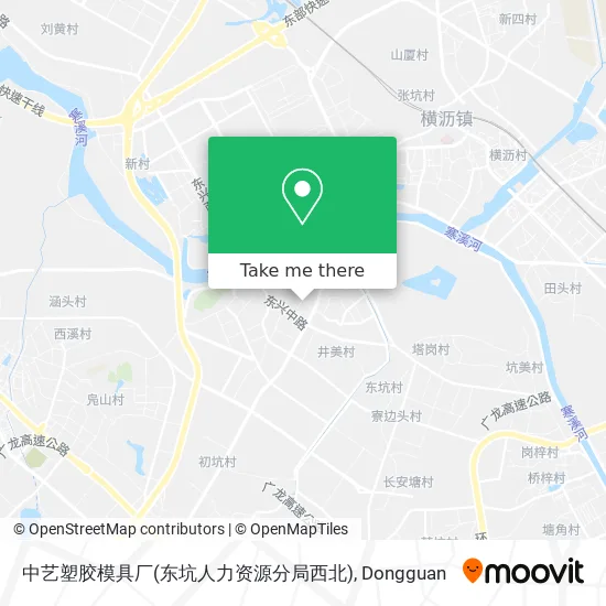 中艺塑胶模具厂(东坑人力资源分局西北) map