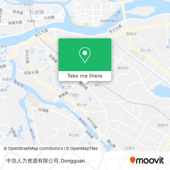 中浩人力资源有限公司 map