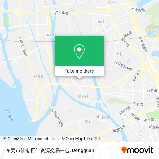 东莞市沙港再生资源交易中心 map