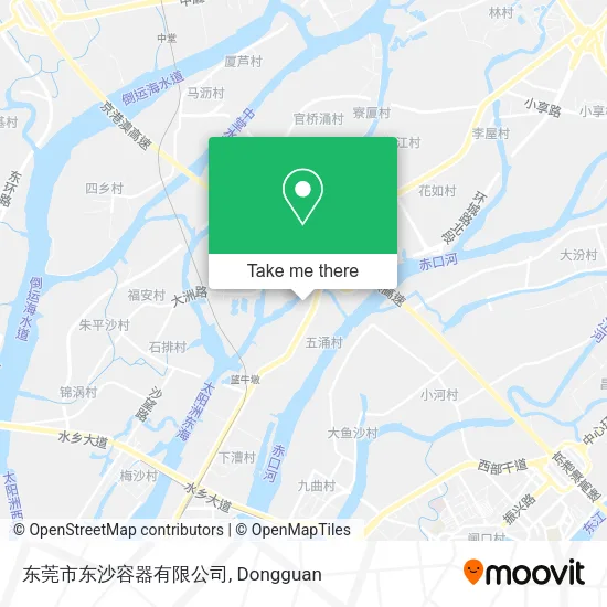 东莞市东沙容器有限公司 map