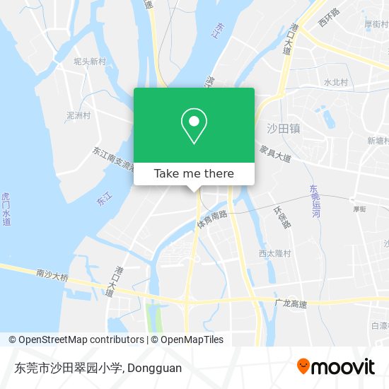 东莞市沙田翠园小学 map