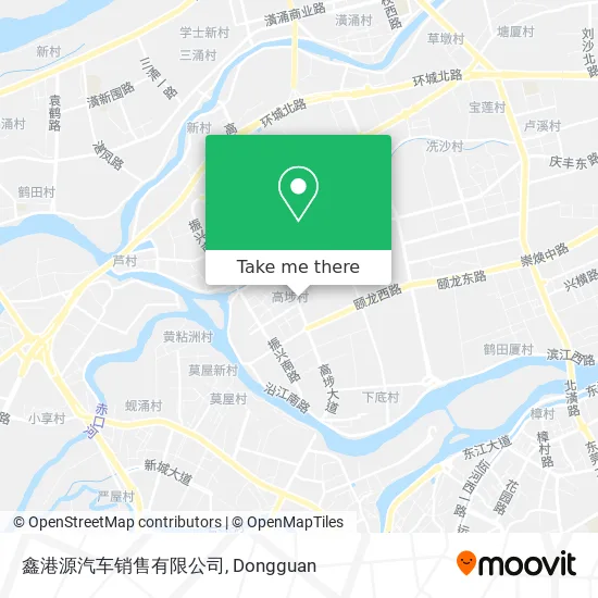 鑫港源汽车销售有限公司 map
